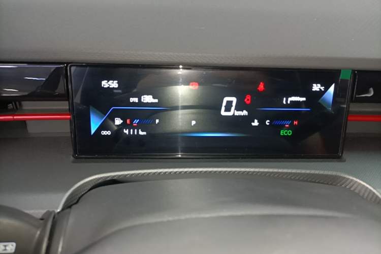 Used JETOUR Dashing 2026 Model—Youth Edition, 1.5T 6DCT Elite Edition Instrument Cluster