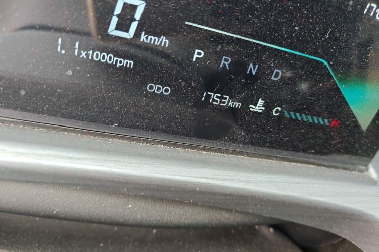 Used JETOUR Dashing 2026 Model—1.5T DCT Elite Edition Odometer Close Up