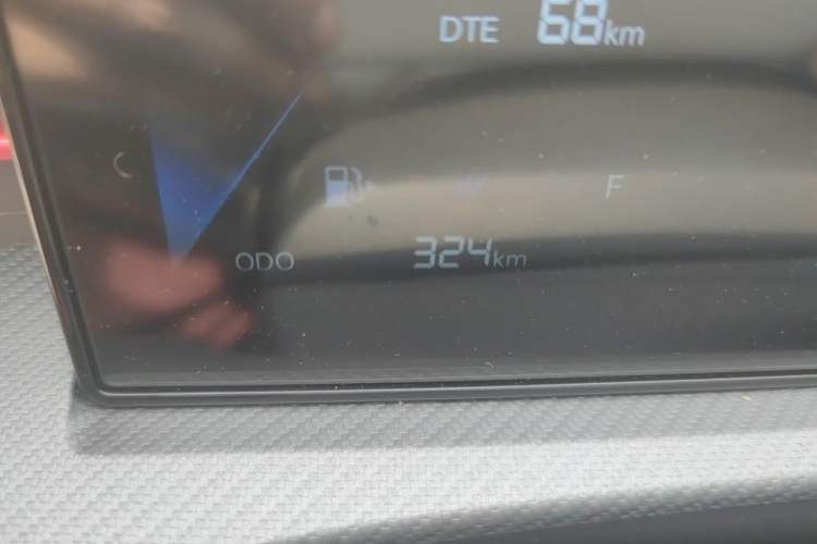 Used JETOUR Dashing 2026 Model—Youth Edition, 1.5T 6DCT Elite Edition Odometer Close Up
