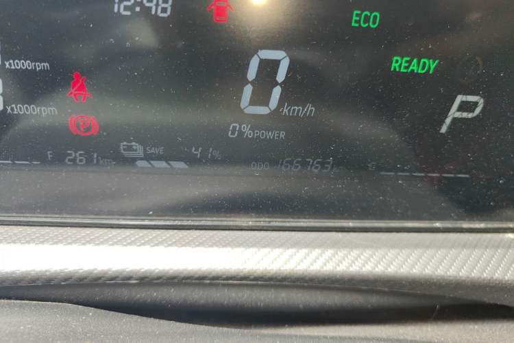 Used JETOUR Dashing i-DM 2022 1.5T DHT Lightning 01 Odometer Close Up