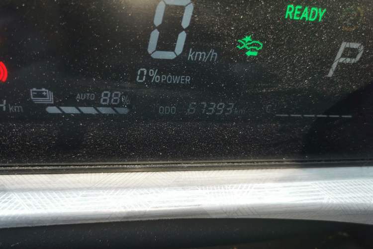 Used JETOUR Dashing i-DM 2022 1.5T DHT Lightning 02 Odometer Close Up