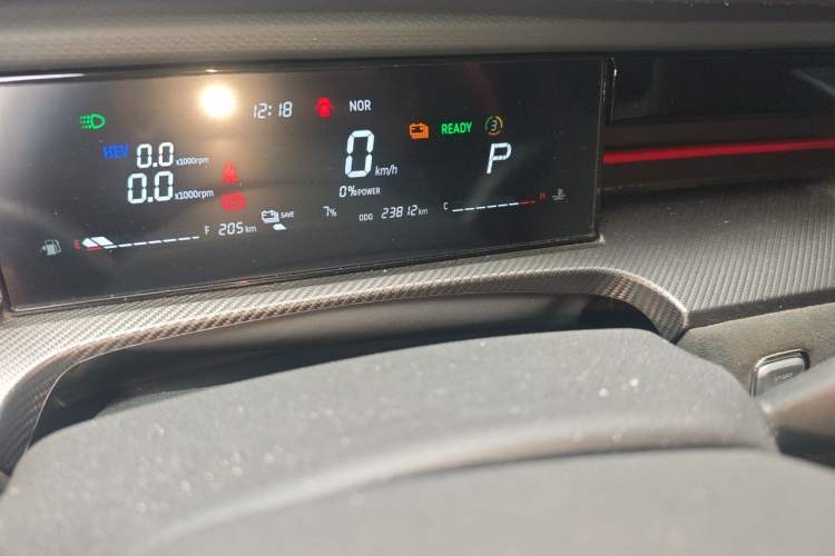 Used JETOUR Dashing i-DM 2022 1.5T DHT Lightning 01 Odometer Close Up