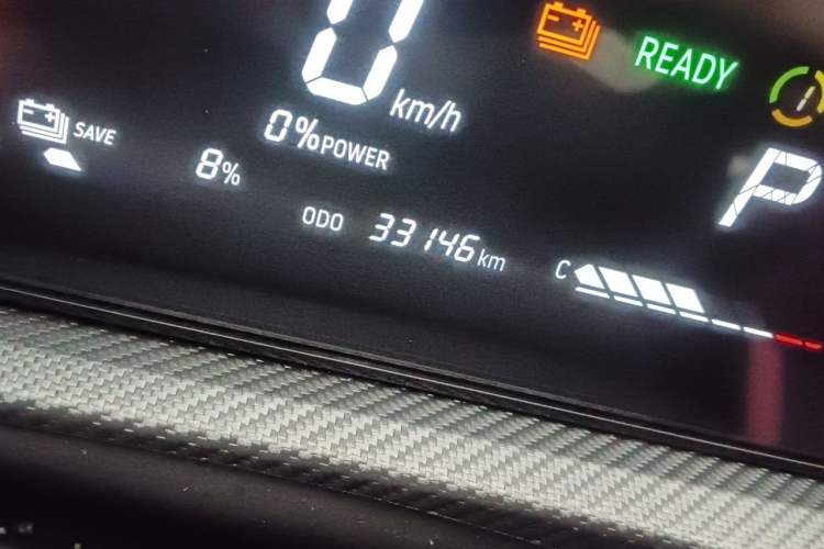 Used JETOUR Dashing i-DM 2023 1.5T DHT Lightning 01 Odometer Close Up