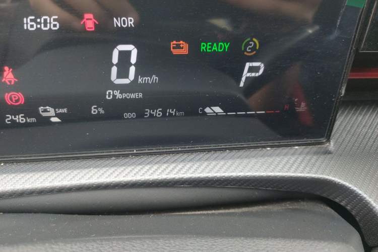 Used JETOUR Dashing i-DM 2023 1.5T DHT Lightning 01 Odometer Close Up