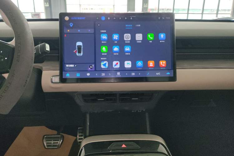 Used JETOUR Dashing i-DM 2023 1.5T DHT Lightning Audio And AC Panel