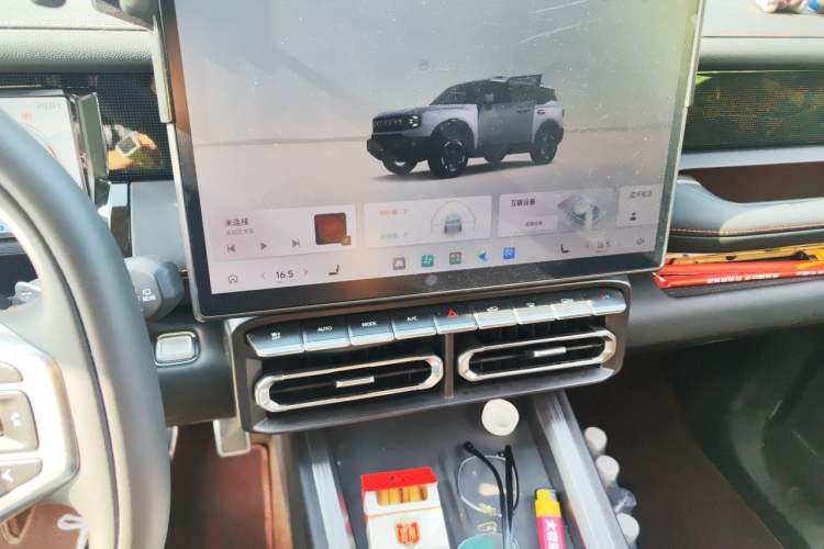 Used JETOUR Freelander 2025 1.5TD DCT Discovery Audio And AC Panel