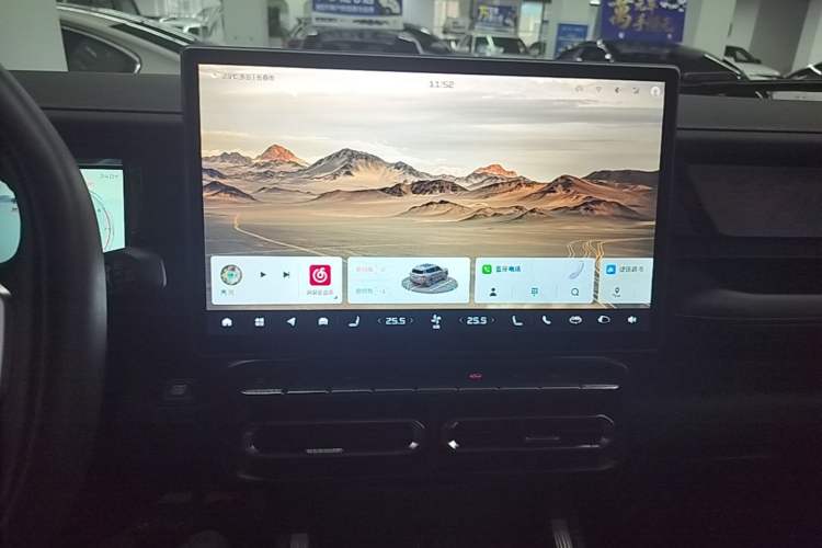 Used JETOUR Freelander 2025 2.0TD Automatic XWD Conqueror Audio And AC Panel