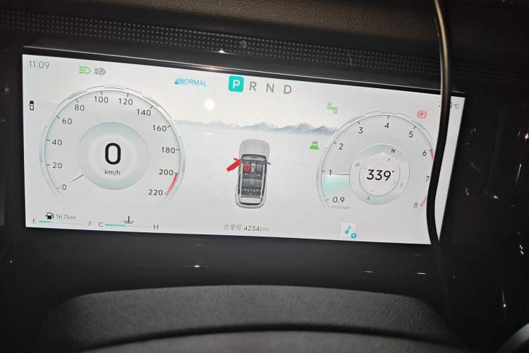 Used JETOUR Freelander 2025 2.0TD Automatic XWD Conqueror Instrument Cluster