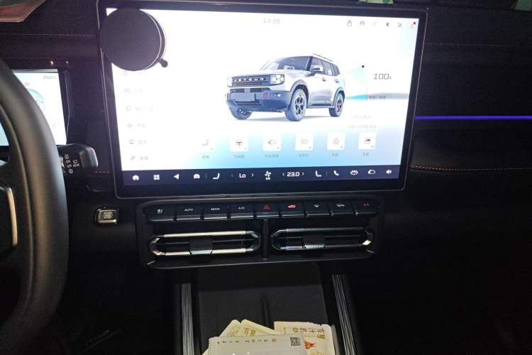 Used JETOUR Freelander 2025 1.5TD DCT Discovery Audio And AC Panel