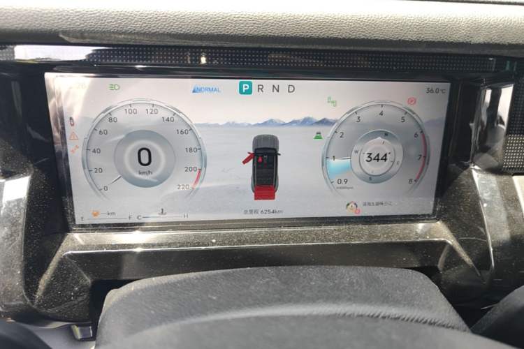 Used JETOUR Freelander 2025 2.0TD Automatic XWD Conqueror Instrument Cluster