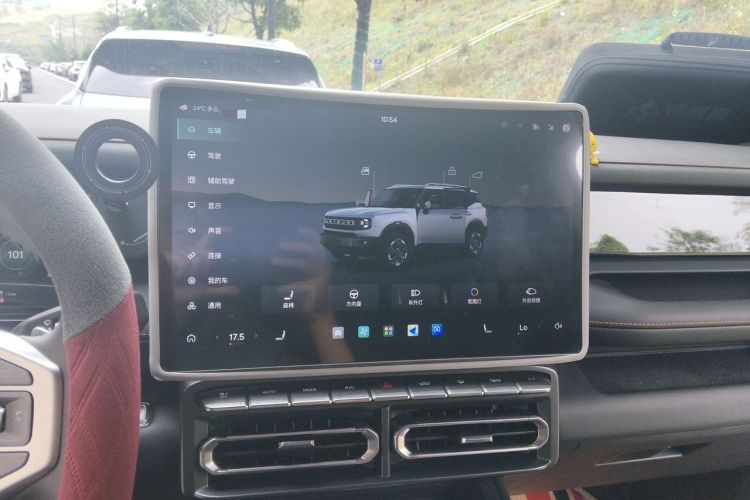 Used JETOUR Freelander 2025 1.5TD DCT Discovery Audio And AC Panel