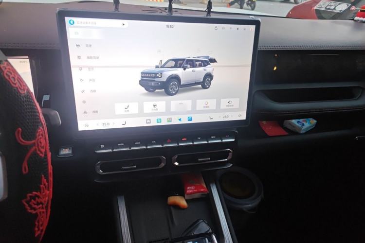 Used JETOUR Freelander 2025 2.0TD Automatic XWD Conqueror Audio And AC Panel