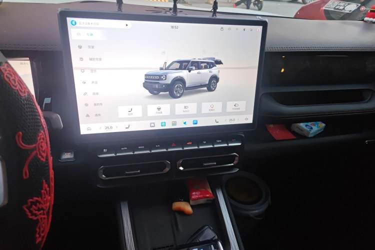 Used JETOUR Freelander 2025 2.0TD Automatic XWD Conqueror Audio And AC Panel