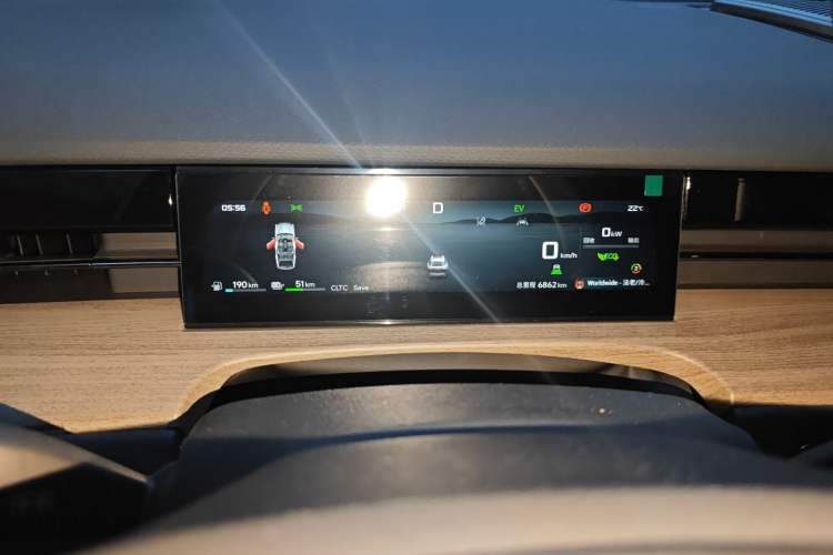 Used JETOUR Shanhai L6 2024 1.5TD DHT MAX Instrument Cluster