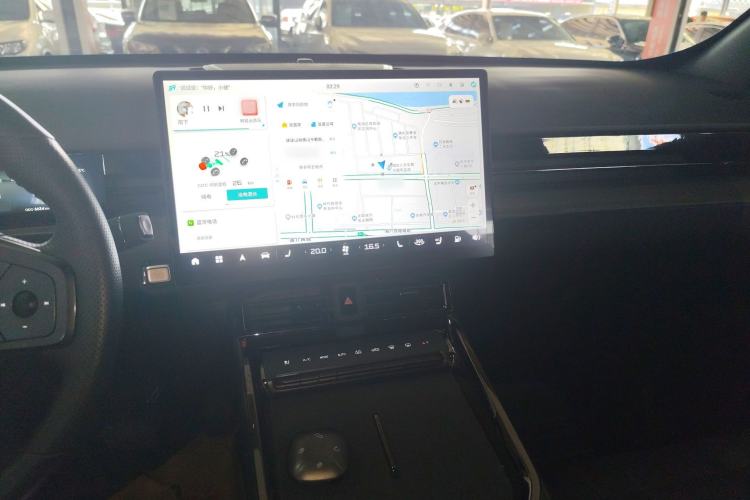 Used JETOUR Shanhai L6 2024 1.5TD DHT ULTRA Audio And AC Panel