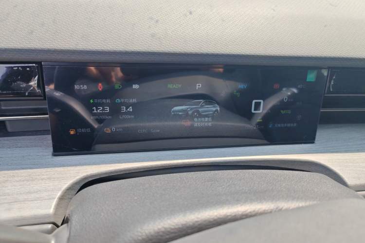 Used JETOUR Shanhai L6 2024 1.5TD DHT ULTRA Odometer Close Up