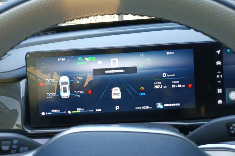 Used JETOUR Shanhai L7 2024 1.5T 120 km ULTRA 5-seater Instrument Cluster