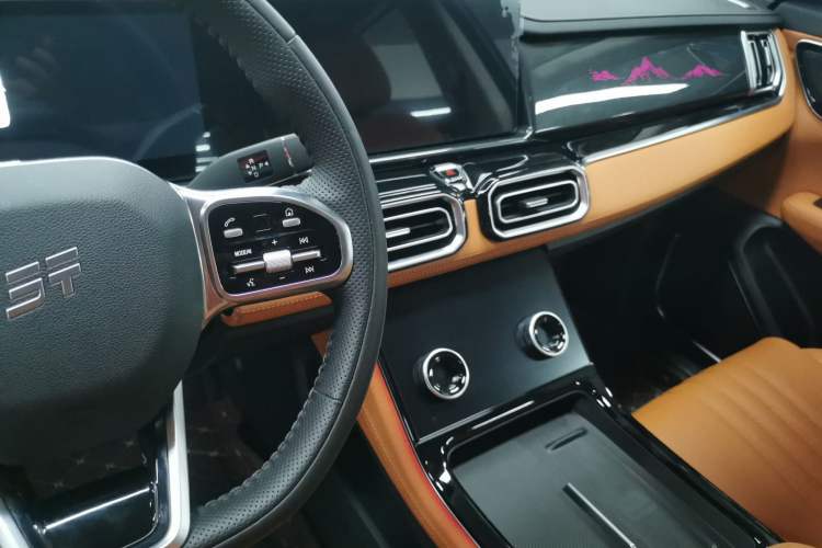Used JETOUR Shanhai L7 2024 1.5T 120km MAX+ 7-Seater Audio And AC Panel