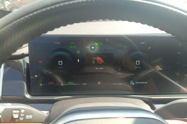 Used JETOUR Shanhai L7 2024 1.5T 120km ULTRA 7-Seater Instrument Cluster