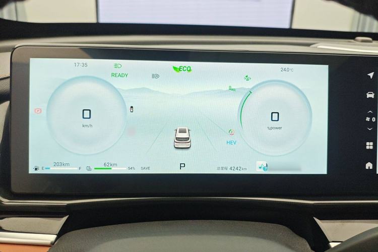 Used JETOUR Shanhai L7 2024 1.5T 120km ULTRA 7-Seater Instrument Cluster