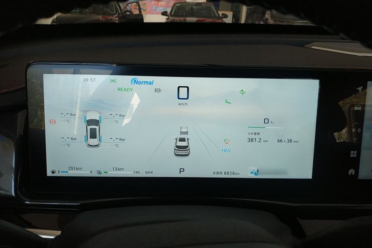 Used JETOUR Shanhai L7 2024 1.5T 120 km ULTRA 5-seater Instrument Cluster