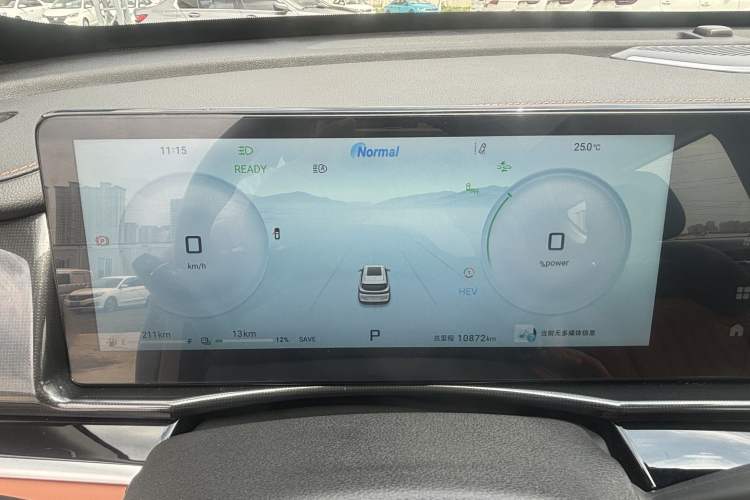 Used JETOUR Shanhai L7 2024 1.5T 120km ULTRA 7-Seater Odometer Close Up