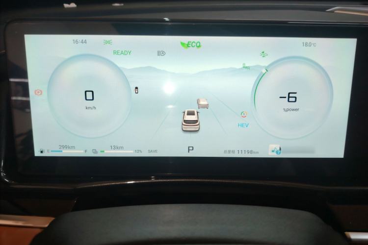 Used JETOUR Shanhai L7 2024 1.5T 120km ULTRA 7-Seater Instrument Cluster