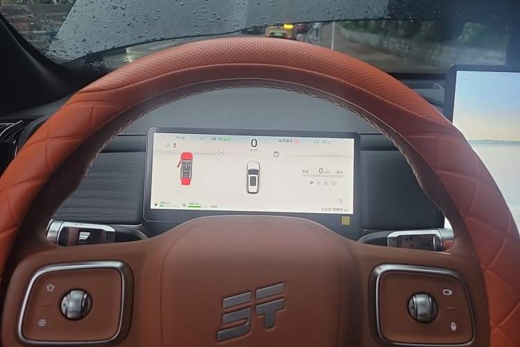 Used JETOUR Shanhai L7 Plus 2025 Model 220km Elite Edition, 7 Seats Instrument Cluster