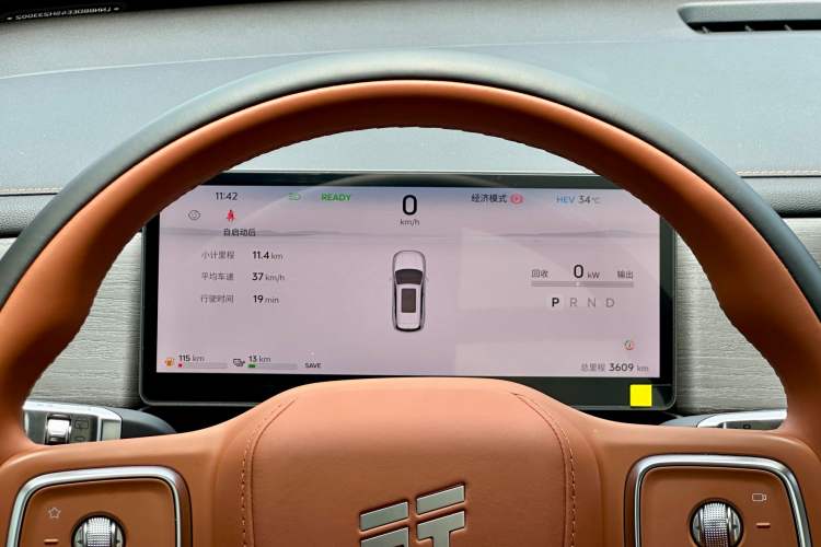 Used JETOUR Shanhai L7 Plus 2025 Model 121km Luxury 5-seater Interior 5