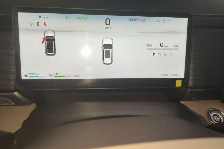 Used JETOUR Shanhai L7 Plus 2025 Model 220km Flagship 7-seater Instrument Cluster