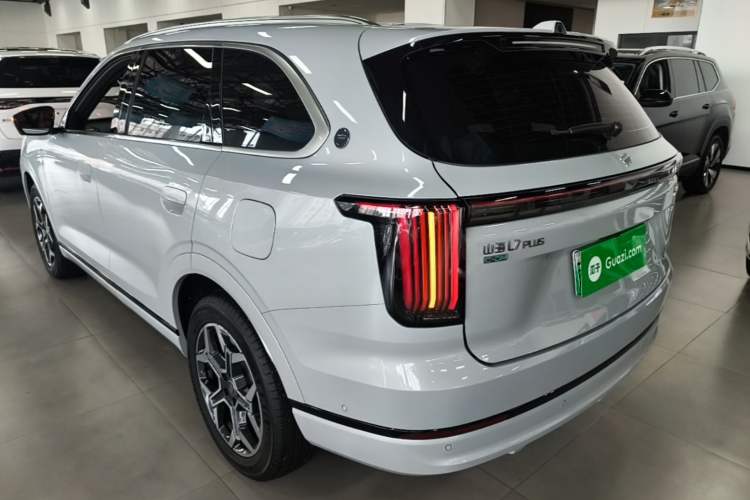 Used JETOUR Shanhai L7 Plus 2025 Model 121km Luxury 7-seater Rear Left 45 Deg