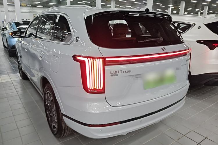 Used JETOUR Shanhai L7 Plus 2025 Model 220km Flagship 7-seater Rear Left 45 Deg