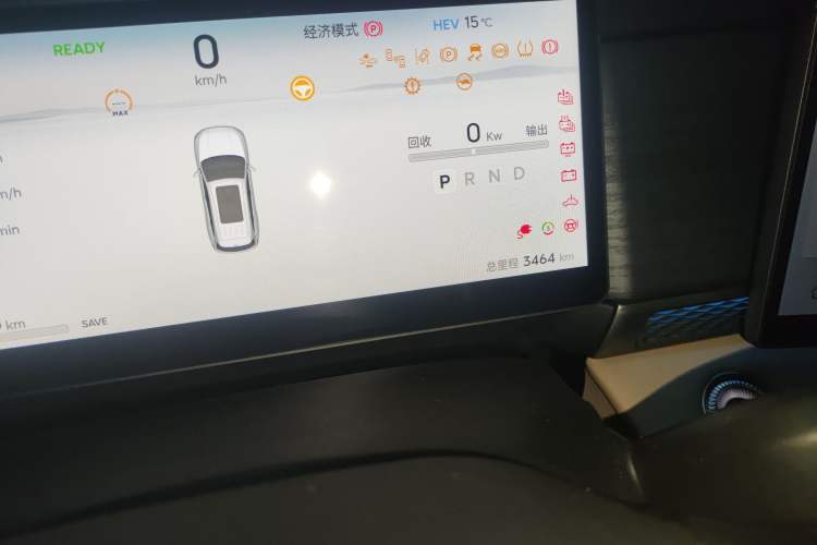 Used JETOUR Shanhai L7 Plus 2025 Model 220km Flagship 7-seater Odometer Close Up
