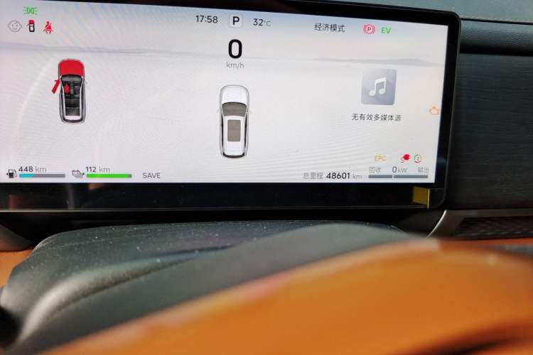 Used JETOUR Shanhai L7 Plus 2025 Model 121km Luxury 5-seater Odometer Close Up