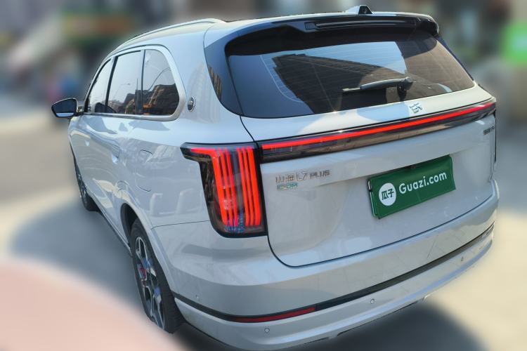 Used JETOUR Shanhai L7 Plus 2025 Model 121km Luxury 7-seater Rear Left 45 Deg