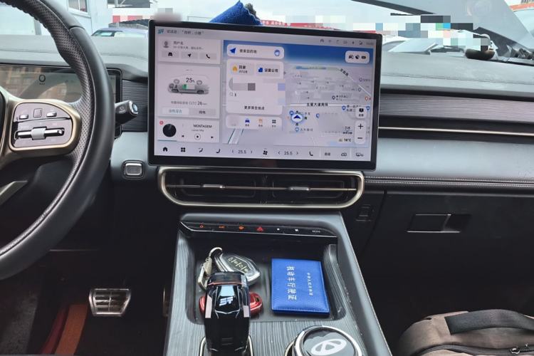 Used JETOUR Shanhai L9 2024 1.5TD 2DHT Pro 7-Seater Audio And AC Panel