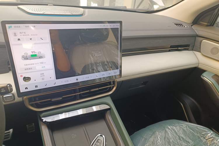 Used JETOUR Shanhai L9 2024 1.5TD 2DHT Pro 7-Seater Audio And AC Panel