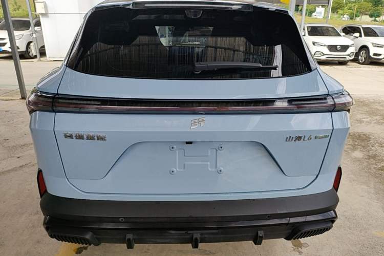 Used JETOUR Shanhai L6 2024 1.5TD DHT MAX Rear