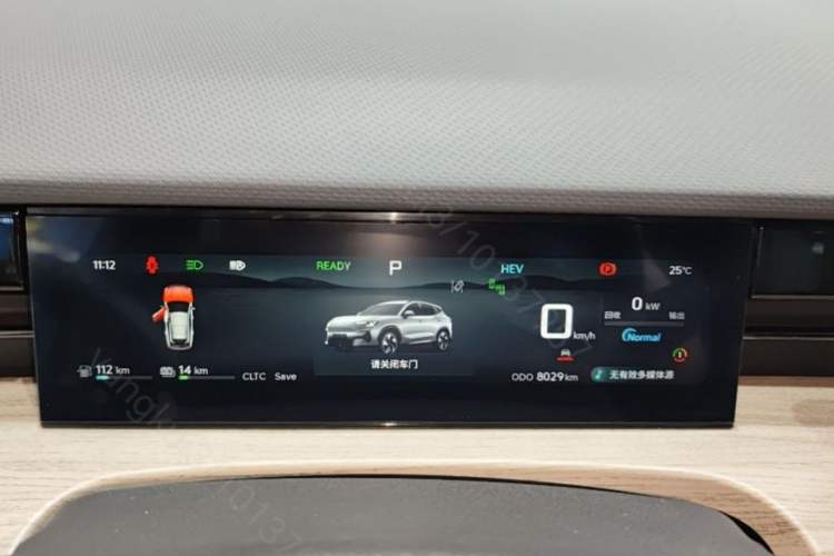 Used JETOUR Shanhai L6 2024 1.5TD DHT ULTRA Odometer Close Up