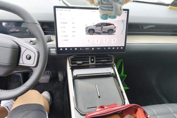 Used JETOUR Shanhai L6 2024 1.5TD DHT ULTRA Audio And AC Panel