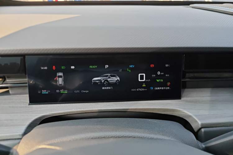 Used JETOUR Shanhai L6 2024 1.5TD DHT ULTRA Instrument Cluster
