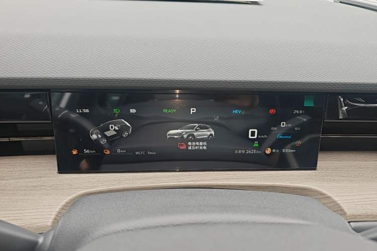 Used JETOUR Shanhai L6 2024 1.5TD DHT MAX Instrument Cluster