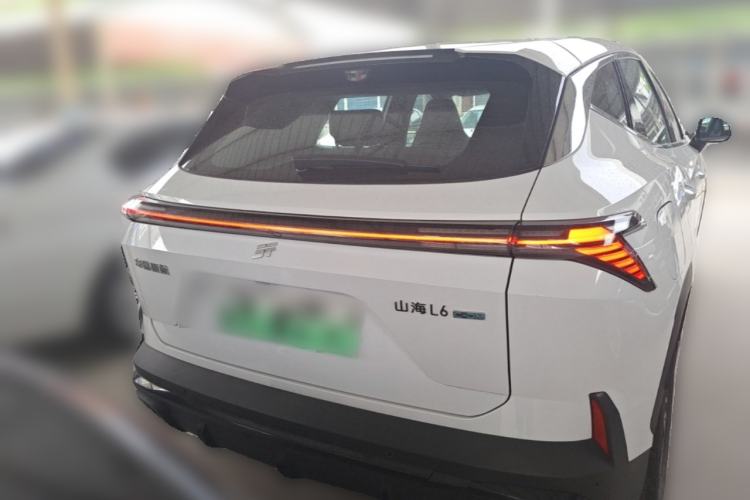 Used JETOUR Shanhai L6 2024 1.5TD DHT MAX Rear
