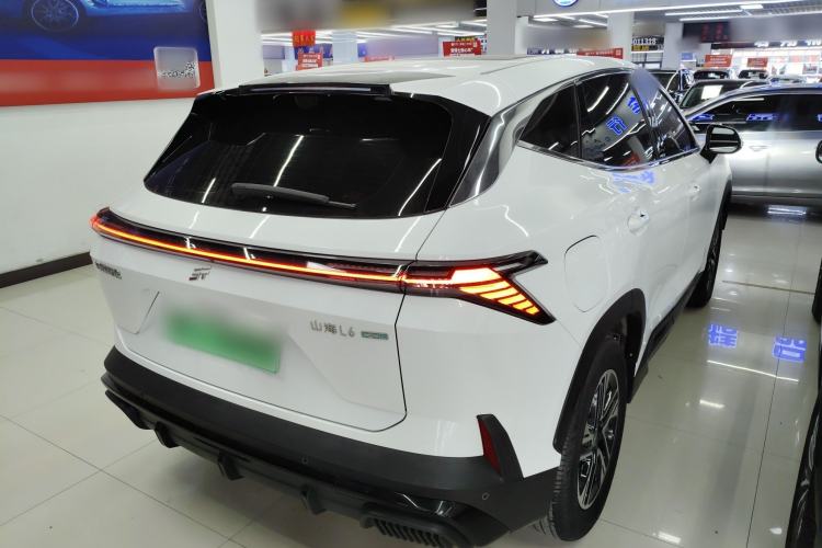Used JETOUR Shanhai L6 2024 1.5TD DHT MAX Rear Right 45 Deg