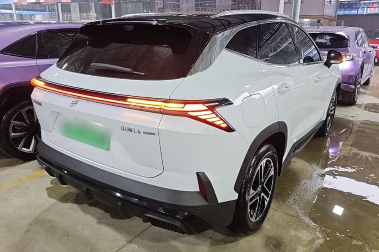 Used JETOUR Shanhai L6 2024 1.5TD DHT MAX Rear Right 45 Deg