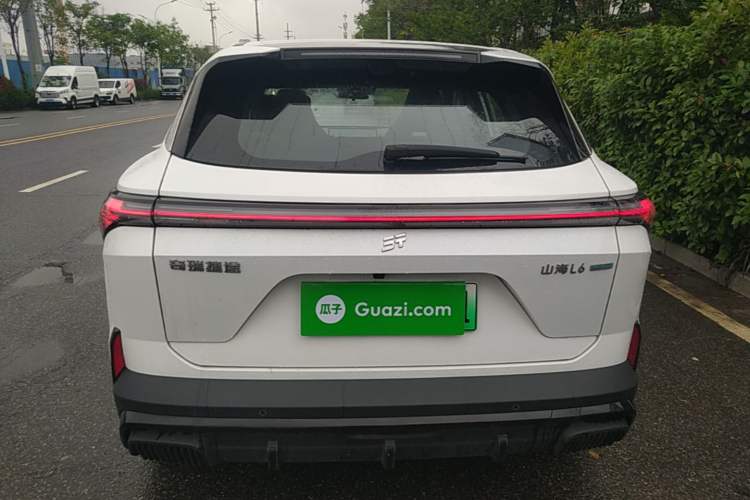 Used JETOUR Shanhai L6 2024 1.5TD DHT MAX Rear