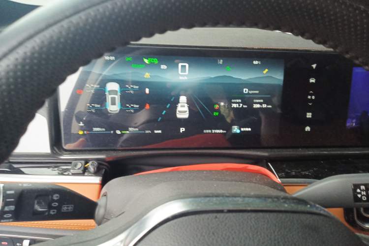 Used JETOUR Shanhai L7 2024 1.5T 120km MAX 5-Seater Instrument Cluster