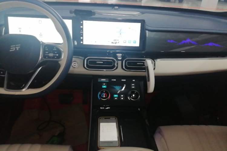 Used JETOUR Shanhai L7 2024 1.5T 120 km ULTRA 5-seater Audio And AC Panel
