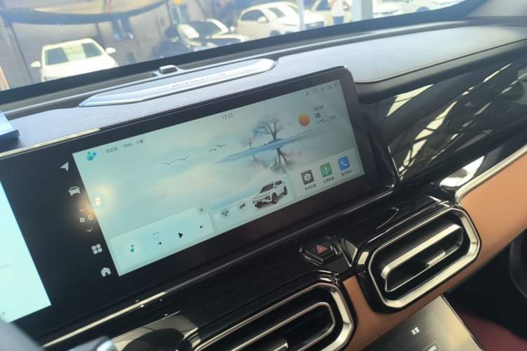 Used JETOUR Shanhai L7 2024 1.5T 120 km MAX+ 5-seater Audio And AC Panel