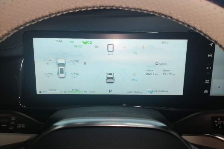 Used JETOUR Shanhai L7 2024 1.5T 120 km ULTRA 5-seater Instrument Cluster